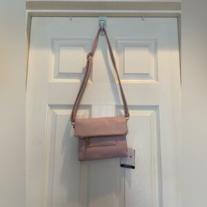 Elegant Pink Crossbody Bag